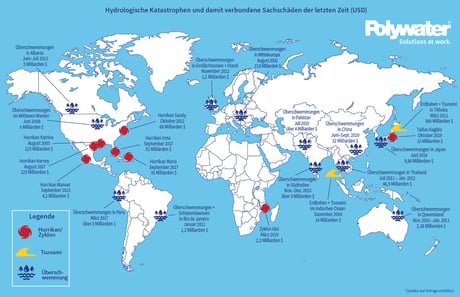 Water disasters Map w logo, DE